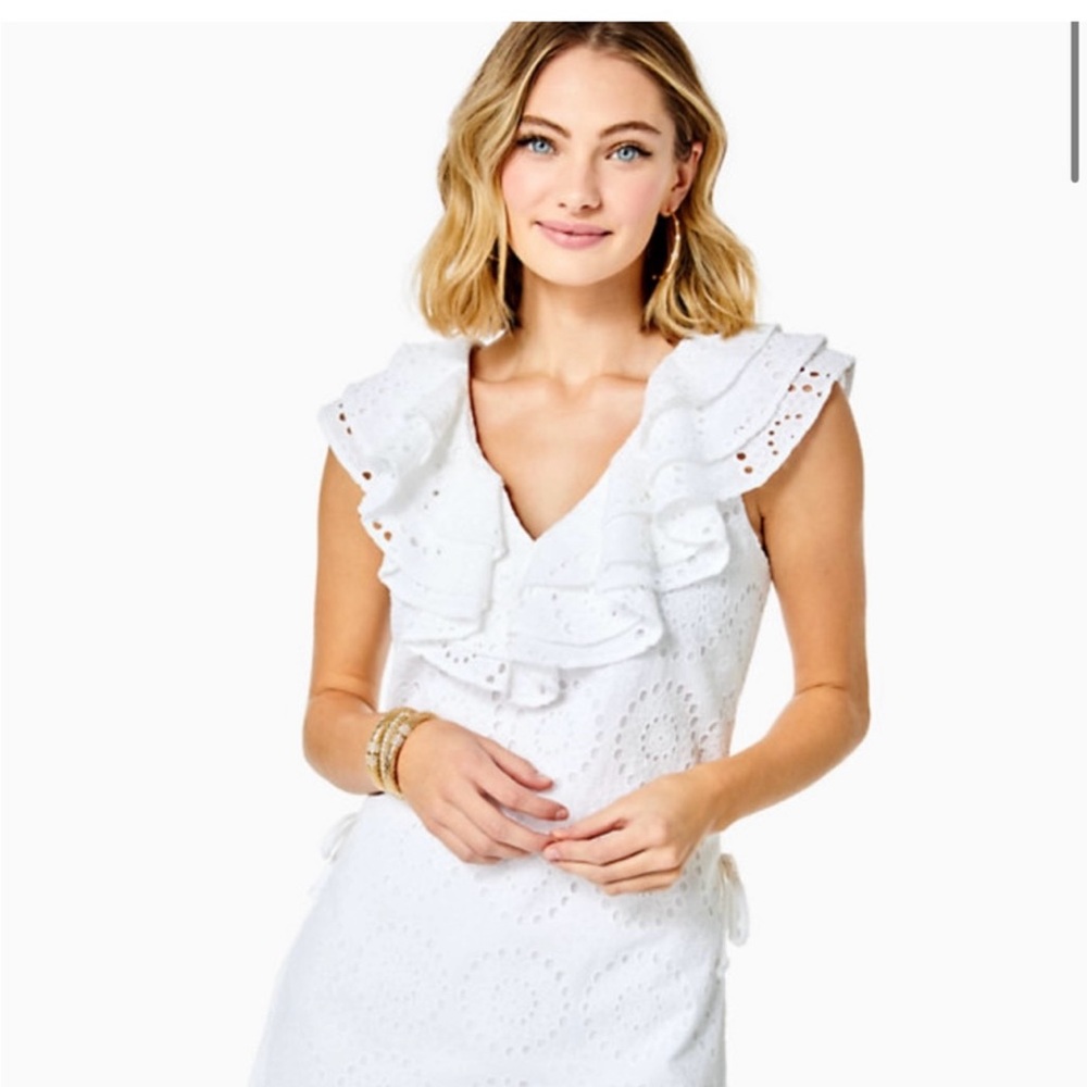 Lilly Pulitzer NWT Size 00 - White Emiline Romper